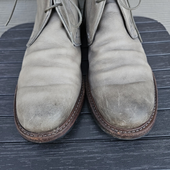 Frye Murray Chukka Boots Taupe Gray Green  Lace Up Short Boots Casual Men\'s 10 main image 14